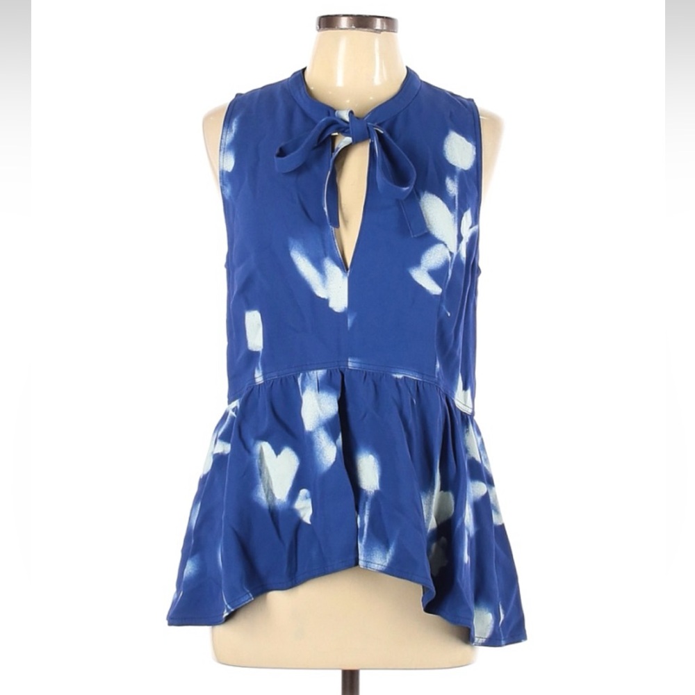 NWT Proenza Schouler Cady Printed Top